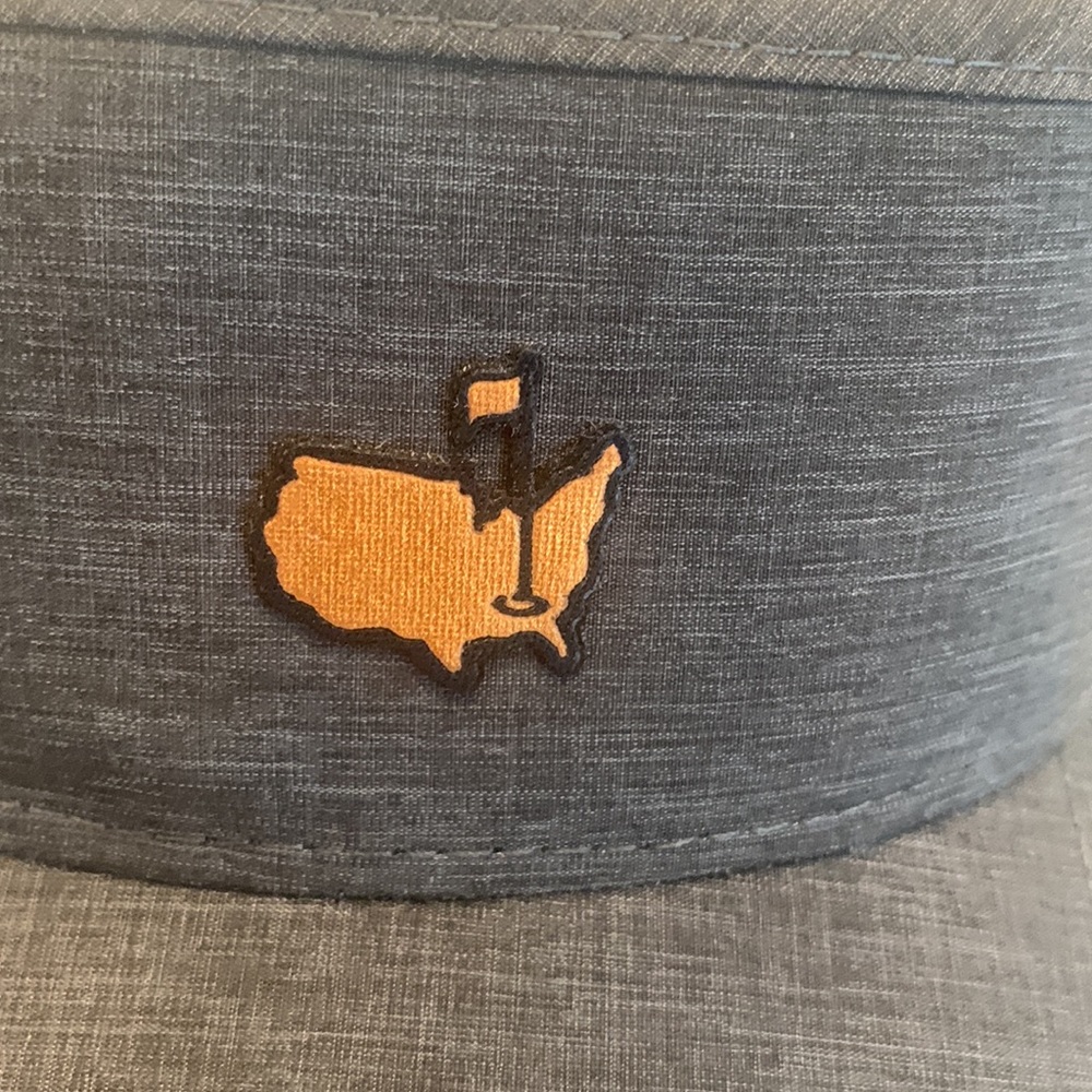 Masters visor- grey with copper/gold masters logo- NWT - Picture 2 of 5